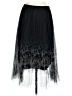 Studio West 100% Polyester Animal Print Black Formal Skirt Size L - photo 2