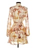 Leith 100% Polyester Tie-dye Pink Orange Cocktail Dress Size XS - photo 2