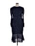 Mac Duggal 100% Polyester Stars Blue Cocktail Dress Size 14 - photo 1