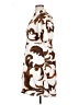 Mango Print Brown Casual Dress Size XL - photo 5