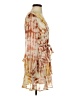 Leith 100% Polyester Tie-dye Pink Orange Cocktail Dress Size XS - photo 4