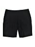Nike 100% Polyester Solid Black Shorts Size 8 - photo 1