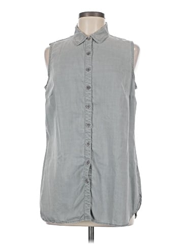 Coldwater Creek Sleeveless Button-Down Shirt (view 1)