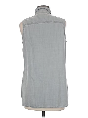 Coldwater Creek Sleeveless Button-Down Shirt (view 2)