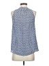 Joie 100% Silk Blue Sleeveless Silk Top Size XS - photo 2