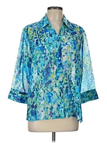 Joanna 3/4 Sleeve Blouse (view 1)