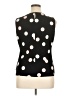 Calvin Klein Polka Dots Black Sleeveless Top Size XL - photo 2