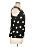 Calvin Klein Polka Dots Black Sleeveless Top Size XL - photo 4