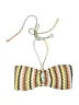 VICI Chevron-herringbone Yellow Swimsuit Top Size S - photo 1