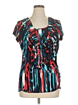 Anne Klein Short Sleeve Blouse