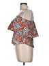 Hayden 100% Cotton Orange Sleeveless Blouse Size M - photo 5