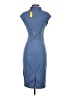 Alexia Admor Solid Blue Casual Dress Size S - photo 2