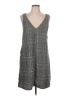 Shein 100% Polyester Tweed Gray Casual Dress Size L - photo 1
