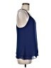 Naked Zebra 100% Polyester Blue Sleeveless Blouse Size M - photo 4