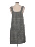 Shein 100% Polyester Tweed Gray Casual Dress Size L - photo 2