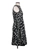 H&M Animal Print Black Cocktail Dress Size 4 - photo 4