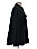 ASOS Design Solid Black Long Sleeve Button-Down Shirt Size 10 - photo 4
