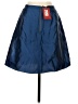 Les Copains 100% Silk Blue Silk Skirt Size 0 - photo 2