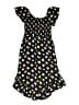 Art Class 100% Rayon Hearts Black Dress Size 6 - photo 2