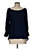 Unbranded 100% Polyester Blue 3/4 Sleeve Blouse Size L - photo 1