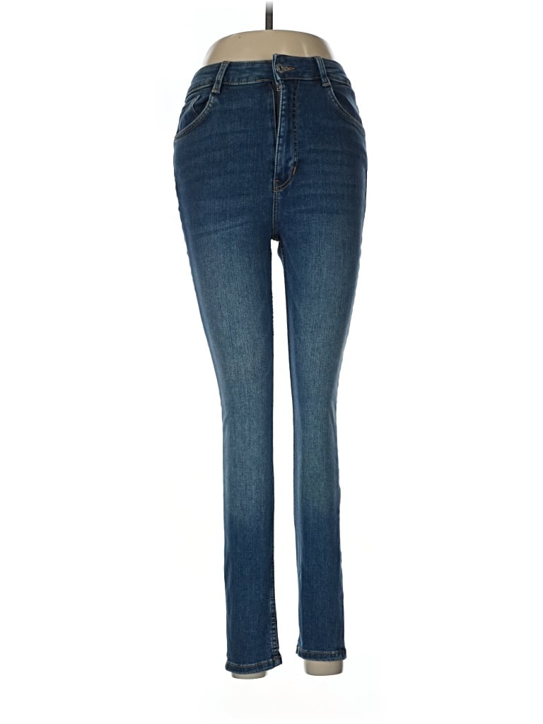Pre-owned Zara Jeans In Blue