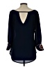 Unbranded 100% Polyester Blue 3/4 Sleeve Blouse Size L - photo 2