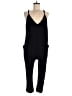 Flawless Solid Black Jumpsuit Size M - photo 1