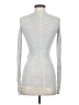 Inhabit Silver Long Sleeve Silk Top Size P (petite) - photo 2