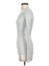 Inhabit Silver Long Sleeve Silk Top Size P (petite) - photo 5