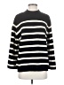 Zara Stripes Black Turtleneck Sweater Size S - photo 1