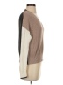 Splendid Color Block Brown Pullover Sweater Size XS - photo 4
