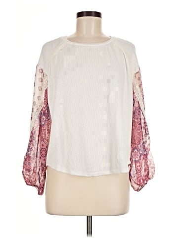 Blue Rain Long Sleeve Blouse (view 1)