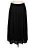 Gap 100% Polyester Solid Black Formal Skirt Size M (tall) - photo 1