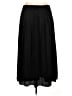 Gap 100% Polyester Solid Black Formal Skirt Size M (tall) - photo 2