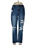Judy Blue Hearts Blue Jeans Size 13 - photo 1
