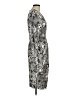 Worth Paisley Gray Cocktail Dress Size 8 - photo 4