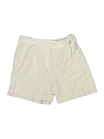 Madewell Linen-Blend Side-Tie Bermuda Shorts (view 1)