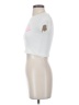 Zara White Short Sleeve Turtleneck Size S - photo 5