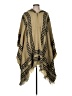 Steve Madden 100% Acrylic Tan Poncho One size - photo 1