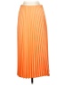 J.Crew 100% Polyester Orange Formal Skirt Size XS - photo 1