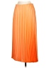 J.Crew 100% Polyester Orange Formal Skirt Size XS - photo 2