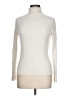 Talbots 100% Pima Cotton Ivory Turtleneck Sweater Size L - photo 1