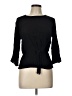 Ellison Black 3/4 Sleeve Blouse Size L - photo 1