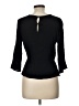 Ellison Black 3/4 Sleeve Blouse Size L - photo 2