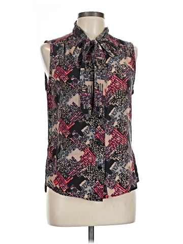 Trina Turk Sleeveless Silk Top (view 1)
