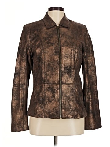 Tribal Leather Jacket (view 1)