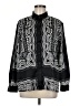 Ann Taylor LOFT 100% Polyester Paisley Black Long Sleeve Blouse Size M - photo 1