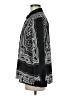 Ann Taylor LOFT 100% Polyester Paisley Black Long Sleeve Blouse Size M - photo 5