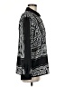 Ann Taylor LOFT 100% Polyester Paisley Black Long Sleeve Blouse Size M - photo 4