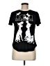 Disney Black Short Sleeve T-Shirt Size 7 - 9 - photo 1